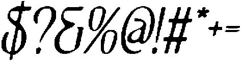 CS Explore Drawn Italic otf (400) Font OTHER CHARS