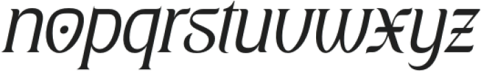 CS Explore Italic otf (400) Font LOWERCASE