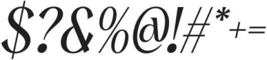 CS Facile Italic otf (400) Font OTHER CHARS