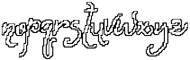 CS Fidela Pixel Outline otf (400) Font LOWERCASE