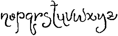 CS Fidela Regular otf (400) Font LOWERCASE