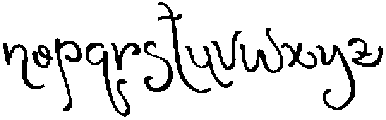 CS Fidela Reverse Italic otf (400) Font LOWERCASE