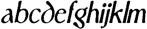 CS Finegan Drawn Italic otf (400) FONT