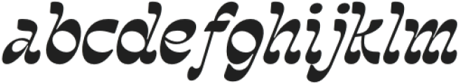 CS Flare Italic otf (400) Font LOWERCASE