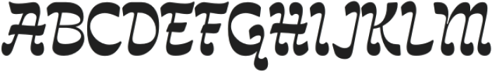 CS Flare Regular otf (400) Font UPPERCASE