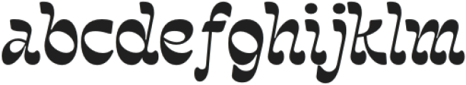 CS Flare Regular otf (400) Font LOWERCASE