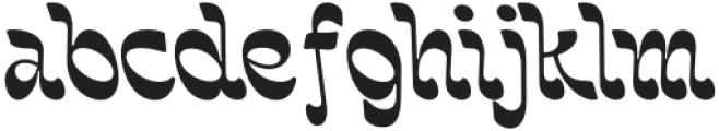 CS Flare Reverse Italic otf (400) Font LOWERCASE