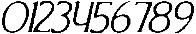 CS Florens Drawn Italic otf (400) Font OTHER CHARS