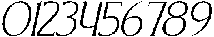 CS Florens Italic otf (400) Font OTHER CHARS