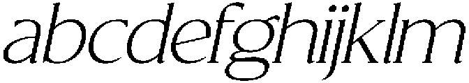 CS Florens Italic otf (400) FONT