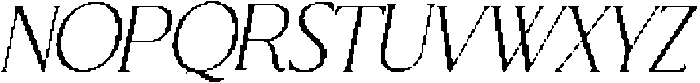 CS Florens Pixel Regular otf (400) Font UPPERCASE