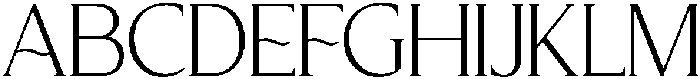 CS Florens Regular otf (400) Font UPPERCASE