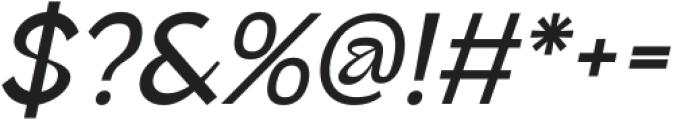 CS Forest Italic otf (400) Font OTHER CHARS