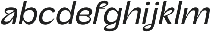 CS Forest Italic otf (400) Font LOWERCASE