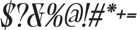 CS Freya Italic otf (400) Font OTHER CHARS