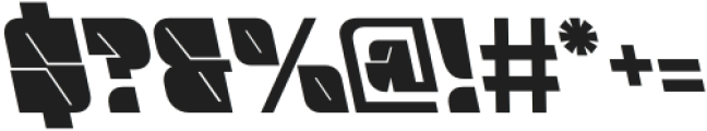 CS Future Reverse Italic otf (400) Font OTHER CHARS