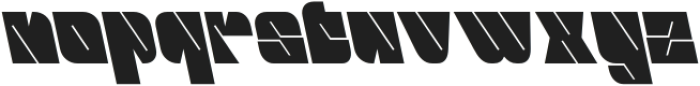 CS Future Reverse Italic otf (400) Font LOWERCASE
