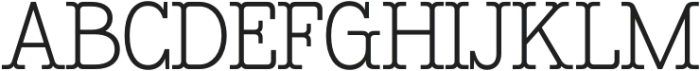 CS Gains Regular otf (400) Font UPPERCASE