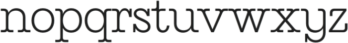 CS Gains Regular otf (400) Font LOWERCASE