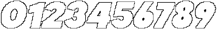 CS Galba Pixel Outline otf (400) Font OTHER CHARS