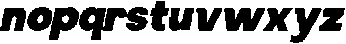 CS Galba Pixel Regular otf (400) Font LOWERCASE
