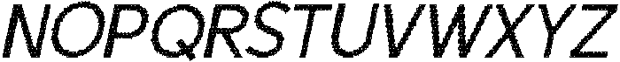 CS Galileo Disco Italic otf (400) Font UPPERCASE