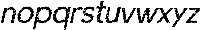 CS Galileo Disco Italic otf (400) Font LOWERCASE