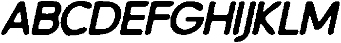 CS Galileo Drawn Italic otf (400) Font UPPERCASE