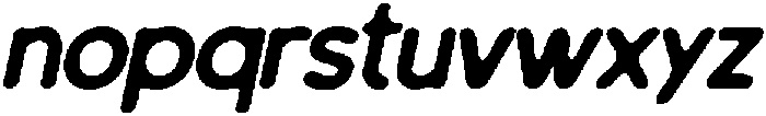 CS Galileo Drawn Italic otf (400) Font LOWERCASE