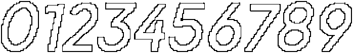 CS Galileo Pixel Outline otf (400) Font OTHER CHARS