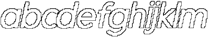 CS Galileo Pixel Outline otf (400) FONT
