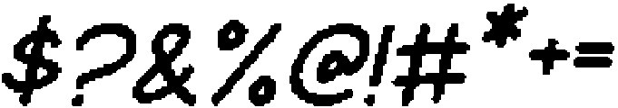 CS Galya Pixel Regular otf (400) Font OTHER CHARS