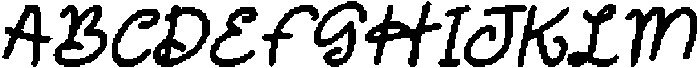 CS Galya Pixel Regular otf (400) Font UPPERCASE