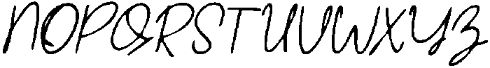 CS Galysia Drawn Italic otf (400) Font UPPERCASE