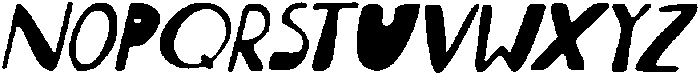 CS Gamalies Drawn Italic otf (400) Font UPPERCASE