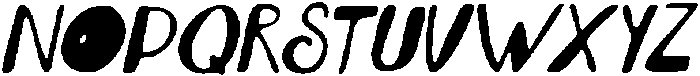 CS Gamalies Drawn Italic otf (400) Font LOWERCASE