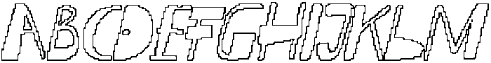 CS Gamalies Pixel Outline otf (400) FONT