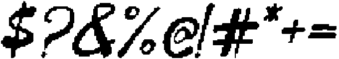 CS Gamalies Pixel Regular otf (400) Font OTHER CHARS
