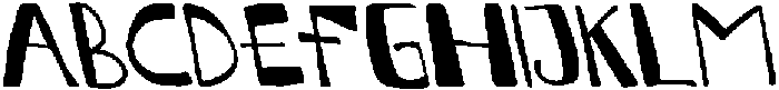 CS Gamalies Reverse Italic otf (400) Font UPPERCASE