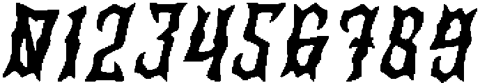 CS Gangsta Drawn Italic otf (400) Font OTHER CHARS