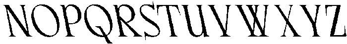 CS Garens Reverse Italic otf (400) Font UPPERCASE