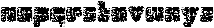 CS Garlic Stamp Regular otf (400) Font LOWERCASE