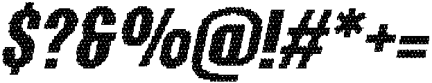 CS Garnet Disco Italic otf (400) Font OTHER CHARS