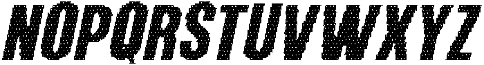 CS Garnet Disco Italic otf (400) Font UPPERCASE
