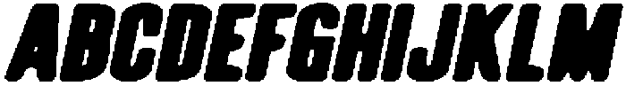 CS Garnet Drawn Italic otf (400) Font UPPERCASE