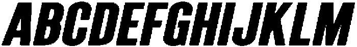 CS Garnet Italic otf (400) Font UPPERCASE