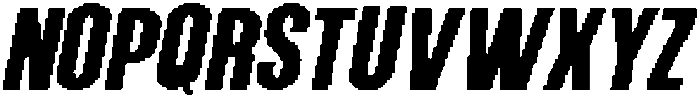 CS Garnet Pixel Regular otf (400) Font UPPERCASE