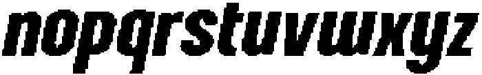 CS Garnet Pixel Regular otf (400) Font LOWERCASE