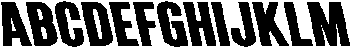 CS Garnet Reverse Italic otf (400) Font UPPERCASE