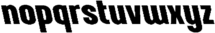 CS Garnet Reverse Italic otf (400) Font LOWERCASE